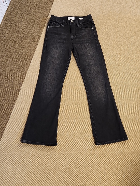 Frame Denim Denim - Frame Le Crop Mini Boot Tinsley Jeans Sz 25